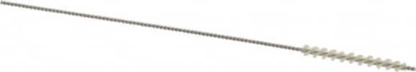 Osborn - 0.105" Diam Helical Nylon Tube Brush - 1" Brush Length, 4" OAL, 0.046" Diam Shank - Strong Tooling