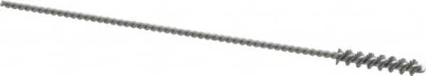 Osborn - 0.19" Diam Helical Nylon Tube Brush - 1" Brush Length, 5" OAL, 0.093" Diam Shank - Strong Tooling