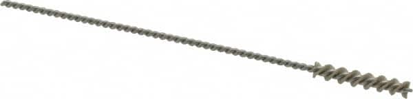 Osborn - 0.19" Diam Helical Nylon Tube Brush - 1" Brush Length, 5" OAL, 0.093" Diam Shank - Strong Tooling