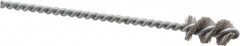 Osborn - 0.515" Diam Helical Nylon Tube Brush - 1" Brush Length, 5" OAL, 0.169" Diam Shank - Strong Tooling