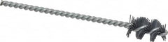 Osborn - 0.64" Diam Helical Nylon Tube Brush - 1" Brush Length, 5" OAL, 0.169" Diam Shank - Strong Tooling