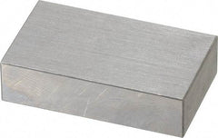 SPI - 0.8" Rectangular Steel Gage Block - Accuracy Grade 0, Includes NIST Traceability Certification - Strong Tooling