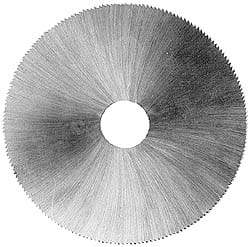 Made in USA - 1-1/2" Diam x 0.01" Blade Thickness, 1/2" Arbor Hole Diam, 110 Teeth, Solid Carbide, Jeweler's Saw - Uncoated - Strong Tooling