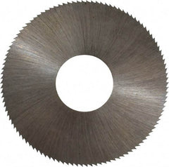 Value Collection - 1-1/2" Diam x 0.016" Blade Thickness, 1/2" Arbor Hole Diam, 110 Teeth, High Speed Steel, Jeweler's Saw - Uncoated, Keyway - Strong Tooling