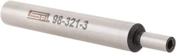 SPI - 0.2" Head Diam, 3/8" Shank, Single End, Mechanical Edge Finder - Accurate to 0.0002", Cylindrical Contact - Strong Tooling