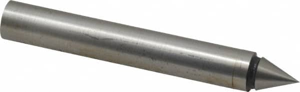 SPI - 0.2" Head Diam, 3/8" Shank, Single End, Mechanical Center Finder - Conical Contact - Strong Tooling