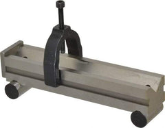 Made in USA - 1-1/4 Inch Long x 1-1/4 Inch Wide x 0.0001 Inch Parallelism, Vee Sine Bar - Includes Back Plate - Strong Tooling