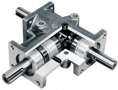 Browning - 1:1, 3 Input Horsepower, 106 Lbs. Max Torque, Speed Reducer - 3/4" Shaft Diam, 5.984" Long x 2.83" Wide x 2.992" High, 8.8 In/Lb. Min Torque, 1/4 HP Min Input - Strong Tooling