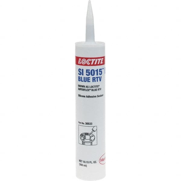 Loctite - 300 mL Tube Blue RTV Silicone Gasket Sealant - -80 to 500°F Operating Temp - Strong Tooling