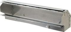 Made in USA - 2-1/4" ID Galvanized Duct Shortway 90° Stack El - 12" Long, Standard Gage, 35 Piece - Strong Tooling