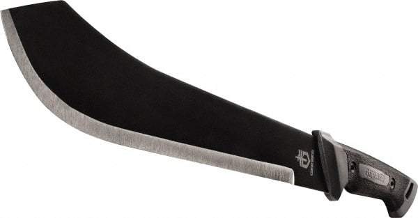 Gerber - 15-1/2" Long Blade, 1050 Carbon Steel, Fine Edge, Machete - 22-1/2" OAL, Rubber Handle - Strong Tooling