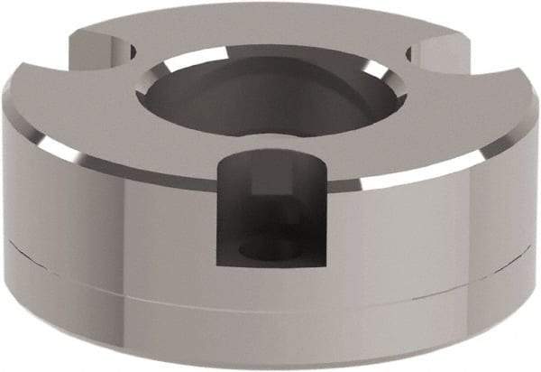 Jergens - Ball Lock System Compatible, Bolt-In Recessed Modular Fixturing Receiver Bushing - 25mm ID x 2.1653" OD, 2.1653" Overall Height - Strong Tooling