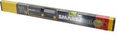 Smart Tool - 24" Long 2 Vial Box Beam Level - Aluminum, Silver, 1 Level & 1 Plumb Vials - Strong Tooling