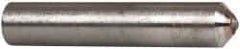 Made in USA - 1/4 Carat Single Point Diamond Dresser - 2" Long x 3/8" Shank Diam - Strong Tooling