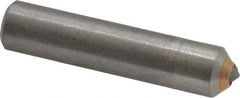 Made in USA - 3/4 Carat Single Point Diamond Dresser - 2" Long x 7/16" Shank Diam - Strong Tooling