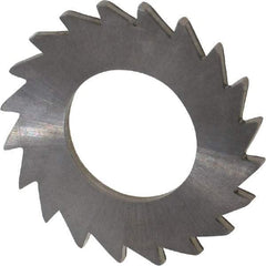 Made in USA - 1" Diam x 1/16" Blade Thickness x 1/2" Arbor Hole Diam, 20 Tooth Slitting and Slotting Saw - Arbor Connection, Solid Carbide, Concave Ground - Strong Tooling