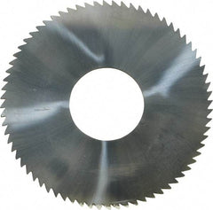 Made in USA - 2-1/2" Diam x 1/16" Blade Thickness x 7/8" Arbor Hole Diam, 72 Tooth Slitting and Slotting Saw - Arbor Connection, Solid Carbide, Concave Ground - Strong Tooling