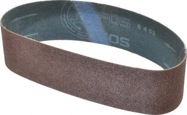 Made in USA - 2" Wide x 18-15/16" OAL, 60 Grit, Aluminum Oxide Abrasive Belt - Aluminum Oxide, Medium, Coated - Strong Tooling