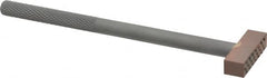 Made in USA - 6" Long x 3/8" Shank Diam Multi-Point T-Handle Diamond Dresser - 1/2" Thick Head - Strong Tooling