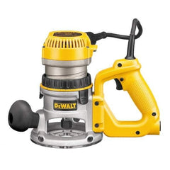 DeWALT - 8,000 to 24,000 RPM, 2.25 HP, 12 Amp, D-Handle Electric Router - 1/4 and 1/2 Inch Collet - Strong Tooling