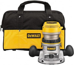 DeWALT - 2.25 hp, 8,000 to 24,000 RPM, Fixed Base Router Kit - 12 Amps, 1/4 and 1/2 Inch Collet - Strong Tooling