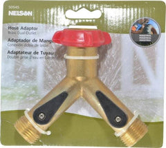 Nelson - Garden Hose Adapter - Brass - Strong Tooling