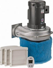 Electra-Kool - 1 Phase, 6/3.7 to 3 Amp, 455 CFM, 3,450 RPM, 200 Cubic Ft. Filtered Enclosure Blower - 2 Inch Inside Width - Strong Tooling