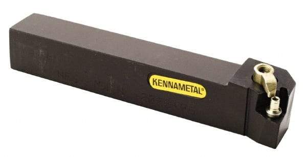 Kennametal - MWLN, Right Hand Cut, 5° Lead Angle, 20mm Shank Height x 20mm Shank Width, Negative Rake Indexable Turning Toolholder - 125mm OAL, WN..0604.. Insert Compatibility, Series Kenloc - Strong Tooling