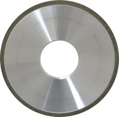 Made in USA - 4" Diam x 1-1/4" Hole x 1/8" Thick, 120 Grit Surface Grinding Wheel - Strong Tooling