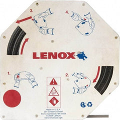 Lenox - 6 HK TPI, 7' 6" Long x 1/2" Wide x 0.025" Thick, Welded Band Saw Blade - Carbon Steel, Toothed Edge - Strong Tooling