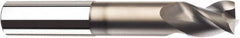 SGS - 1", 3 Flute, Single End, Solid Carbide, 1/4" Corner Radius End Mill - 6" OAL, 38° Helix, Right Hand Flute, 1-1/4" LOC, Right Hand Cut, 3-3/8" Extended Reach - Strong Tooling