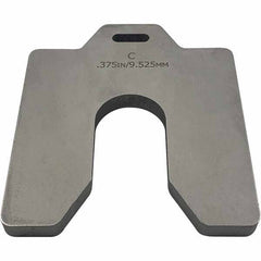 Maudlin Products - Metal Shim Stock Type: Slotted Shim Material: Stainless Steel - Strong Tooling