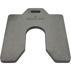 Maudlin Products - Metal Shim Stock Type: Slotted Shim Material: Stainless Steel - Strong Tooling