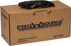 PRO-SOURCE - 1.55 mil Thick, Heavy-Duty Trash Bags - 39" Wide x 46" High, Black - Strong Tooling