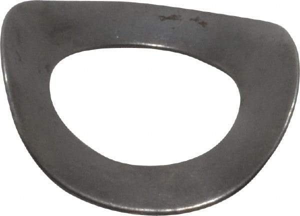 Gardner Spring - 1/4" Bolt, 0.265" ID, Grade 1074 Steel, Curved Disc Spring - 0.49" OD, 0.091" High, 0.008" Thick - Strong Tooling