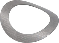 Gardner Spring - 5/16" Bolt, 0.331" ID, Grade 301 Stainless Steel, Curved Disc Spring - 0.49" OD, 0.077" High, 0.008" Thick - Strong Tooling