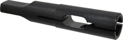 Collis Tool - 1/2 Inch, MT2 Outside Morse Taper, Drill Driver - 1/4 Inch Projection, 19/64 to 0.303 Inch Drill Tang Thickness - Exact Industrial Supply