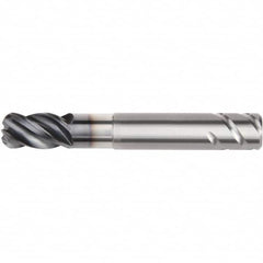 Kennametal - 20mm, 4 Flute, Single End, Solid Carbide, 3mm Corner Radius End Mill - 115mm OAL, 38° Helix, Right Hand Flute, 30mm LOC, Right Hand Cut, 60mm Extended Reach - Strong Tooling