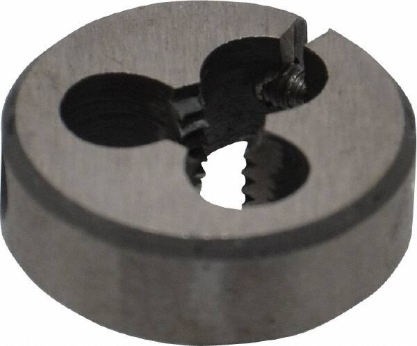 Interstate - #10-24 UNC High Speed Steel Round Adjustable Die - Strong Tooling