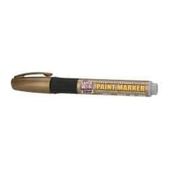 Super Met-Al - Metallic Gold Paint Marker - Oil Based Paint - Strong Tooling