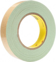 3M - 2" Wide x 10 Yd Long Green Rubber Masking Tape - Series 500 - Strong Tooling