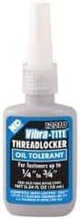 Vibra-Tite - 10 mL Bottle, Blue, Medium Strength Liquid Threadlocker - Series 122, 24 hr Full Cure Time, Hand Tool Removal - Strong Tooling