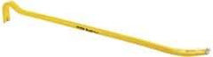 Stanley - 36" OAL Wrecking Bar - 1" Wide, Forged Steel - Strong Tooling