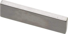 Mitutoyo - 0.101" Rectangular Steel Gage Block - Accuracy Grade AS-1, Includes Certificate of Inspection - Strong Tooling