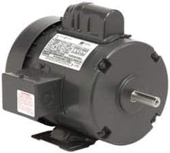 US Motors - 1.5 hp, TEFC Enclosure, No Thermal Protection, 1,740 RPM, 115/230 Volt, 60 Hz, Single Phase Permanent Split Capacitor (PSC) Motor - Size 184 Frame, Rigid Mount, 1 Speed, Ball Bearings, 18.4/9.2 Full Load Amps, F Class Insulation - Strong Tooling