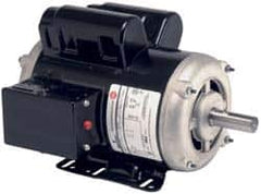 US Motors - 2 hp, ODP Enclosure, Manual Thermal Protection, 3,450 RPM, 115/230 Volt, 60 Hz, Single Phase Capacitor Start-Cap Run Motor - Size 56 Frame, Rigid Mount, 1 Speed, Ball Bearings, 15.0/7.5 Full Load Amps, B Class Insulation, CW Lead End - Strong Tooling