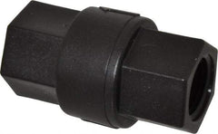 Specialty Mfr - 1/2" Polypropylene Check Valve - Inline, FNPT x FNPT, 125 WOG - Strong Tooling