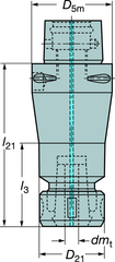 C83911440160 CAPTO ADAPTER - Strong Tooling