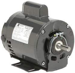 US Motors - 1.5 hp, ODP Enclosure, Auto Thermal Protection, 1,725 RPM, 115/208-230 Volt, 60 Hz, Industrial Electric AC/DC Motor - Size 56 Frame, Resilient Mount, 1 Speed, Ball Bearings, B Class Insulation, Reversible - Strong Tooling