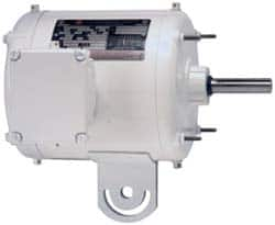 US Motors - 1/3 hp, TEAO Enclosure, Auto Thermal Protection, 1,700 RPM, 115/230 Volt, 60 Hz, Single Phase Permanent Split Capacitor (PSC) Motor - Size 56YZ Frame, Yoke Mount, 1 Speed, Ball Bearings, 4.4/2.2 Full Load Amps, F Class Insulation, Reversible - Strong Tooling